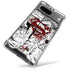 DC Comics Superman Comic Pattern Logo in Red Google Pixel 7a Clear Case